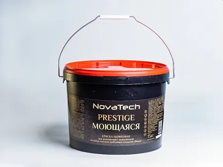 Краска NovaTech PRESTIGE для стен и потолков моющаяся Краска NovaTech PRESTIGE для стен и потолков моющаяся недорого с доставкой