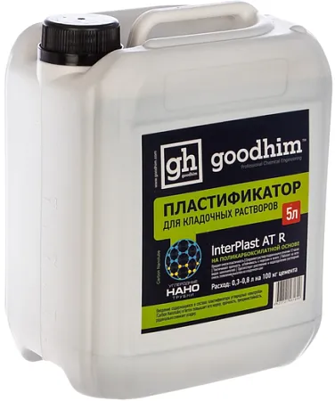 Goodhim Interplast AT R Летний пластификатор для кладочных растворов Goodhim Interplast AT R Летний пластификатор для кладочных растворов недорого с доставкой