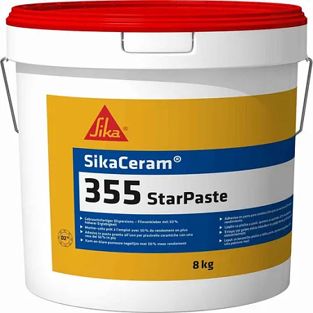 Sika Sikaceram-355 Starpaste пастообразный клей для плитки Sika Sikaceram-355 Starpaste пастообразный клей для плитки недорого с доставкой