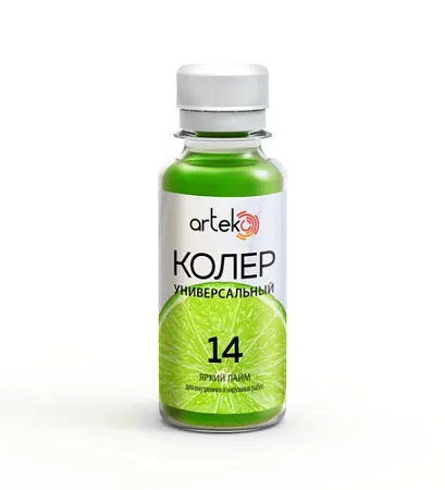 Универсальная колеровочная паста «ARTEKO» Универсальная колеровочная паста «ARTEKO»