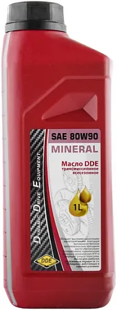 DDE SAE 80W-90 масло минеральное трансмиссионное всесезонное DDE SAE 80W-90 масло минеральное трансмиссионное всесезонное недорого с доставкой