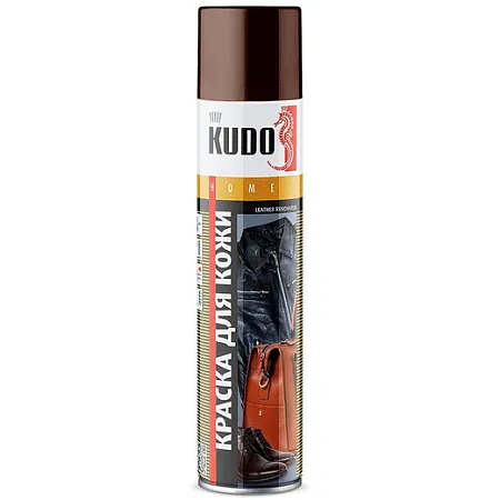 Kudo Home Leather Renovator краска для гладкой кожи Kudo Home Leather Renovator краска для гладкой кожи