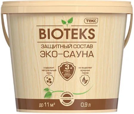 Текс Bioteks Эко-Сауна защитный состав Текс Bioteks Эко-Сауна защитный состав