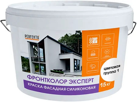 Perfekta Фронтколор Эксперт краска фасадная силиконовая Perfekta Фронтколор Эксперт краска фасадная силиконовая