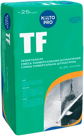 Kiilto Pro TF смесь универсальная штукатурная Kiilto Pro TF смесь универсальная штукатурная недорого с доставкой
