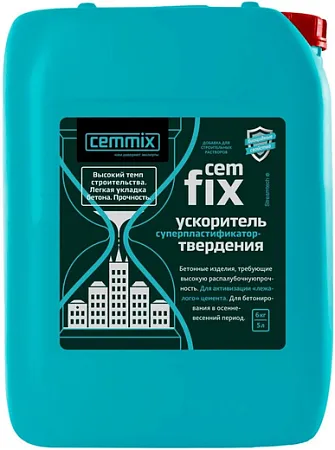 Cemmix Cemfix ускоритель суперпластификатор-твердения Cemmix Cemfix ускоритель суперпластификатор-твердения недорого с доставкой