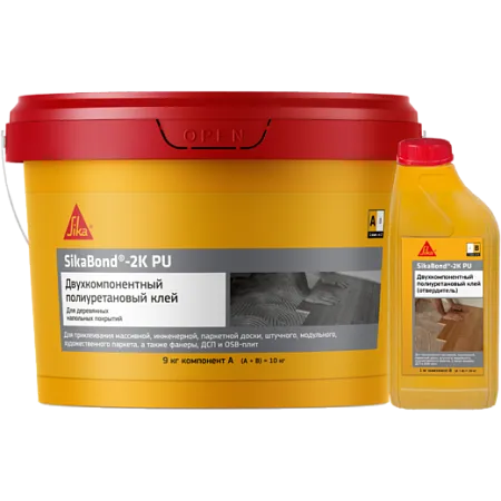 Sika Sikabond-PU 2K двухкомпонентный жестко-эластичный полиуретановый клей Sika Sikabond-PU 2K двухкомпонентный жестко-эластичный полиуретановый клей