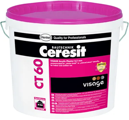 Ceresit CT 60 Visage декоративная штукатурка акриловая Ceresit CT 60 Visage декоративная штукатурка акриловая недорого с доставкой