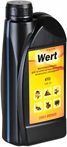 Wert 4TD SAE 30 масло минеральное Wert 4TD SAE 30 масло минеральное недорого с доставкой