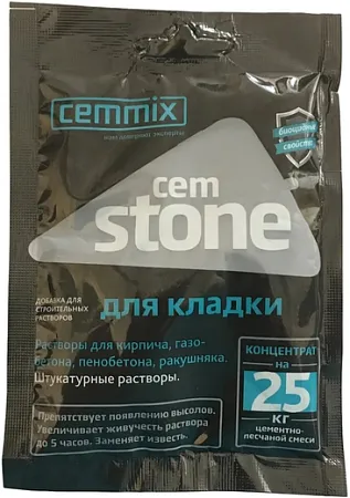 Cemmix Cemstone для Кладки добавка для строительных растворов Cemmix Cemstone для Кладки добавка для строительных растворов