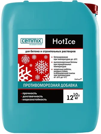 Cemmix Hotice добавка противоморозная для бетона и строительных растворов Cemmix Hotice добавка противоморозная для бетона и строительных растворов недорого с доставкой