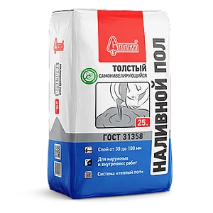 Наливной пол "Толстый" самонивелирующийся 25 кг Наливной пол "Толстый" самонивелирующийся 25 кг недорого с доставкой
