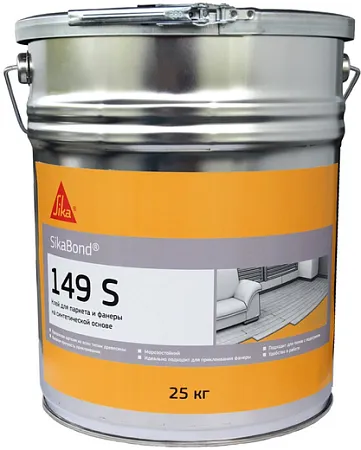Sika Sikabond-149 S жесткий паркетный клей Sika Sikabond-149 S жесткий паркетный клей недорого с доставкой
