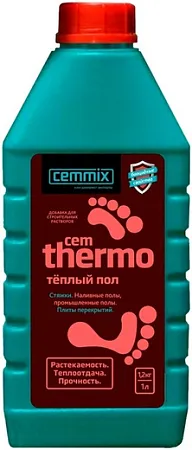Cemmix Cemthermo Теплый Пол добавка для строительных растворов Cemmix Cemthermo Теплый Пол добавка для строительных растворов