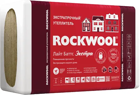Rockwool Лайт Баттс Экстра экстрапрочный утеплитель Rockwool Лайт Баттс Экстра экстрапрочный утеплитель недорого с доставкой