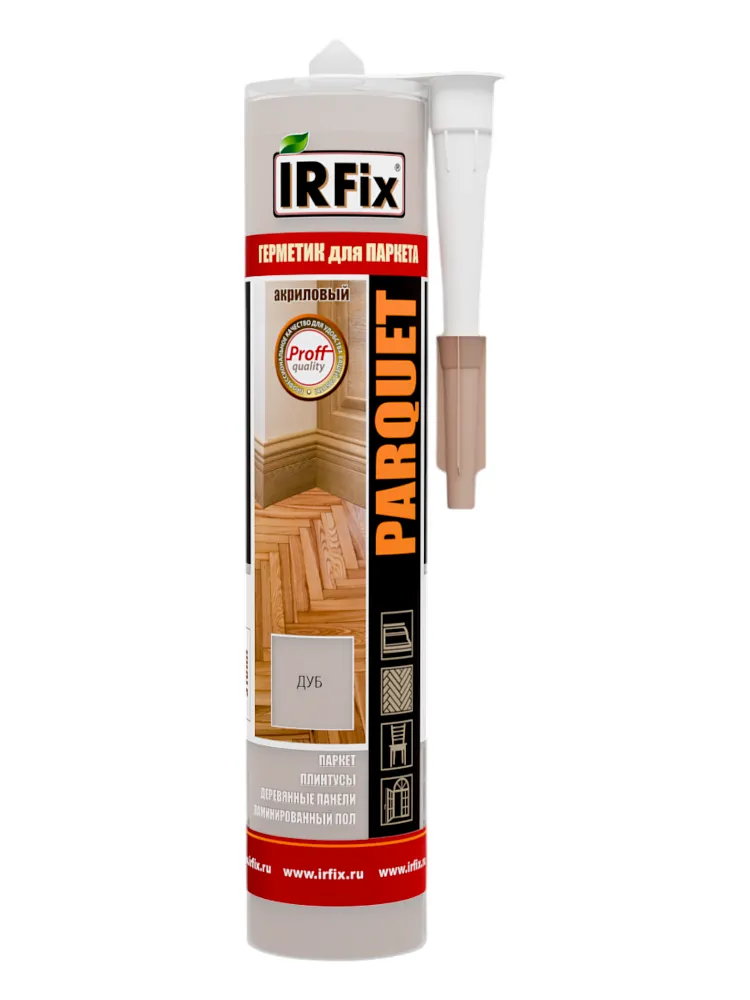 Irfix Parquet герметик акриловый для паркета Irfix Parquet герметик акриловый для паркета недорого с доставкой