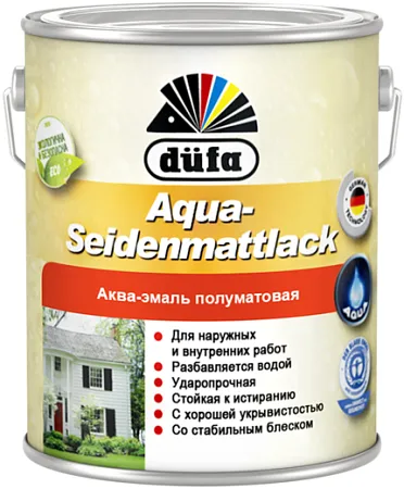 Dufa Aqua-Seidenmattlack аква-эмаль полуматовая Dufa Aqua-Seidenmattlack аква-эмаль полуматовая