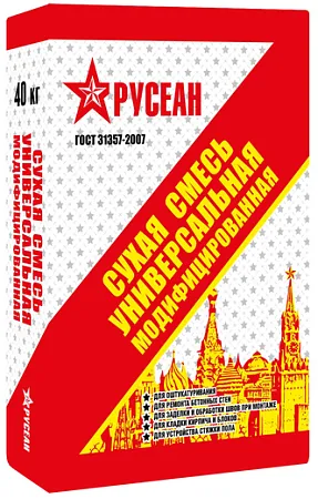 Русеан М-150 смесь сухая универсальная модифицированная Русеан М-150 смесь сухая универсальная модифицированная недорого с доставкой