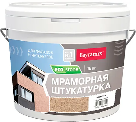 Bayramix Ecostone мраморная штукатурка для фасадов и интерьеров Bayramix Ecostone мраморная штукатурка для фасадов и интерьеров