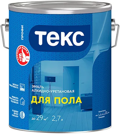 Текс Профи эмаль для пола алкидно-уретановая Текс Профи эмаль для пола алкидно-уретановая недорого с доставкой