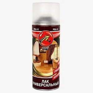 Универсальный аэрозольный лак недорого с доставкой