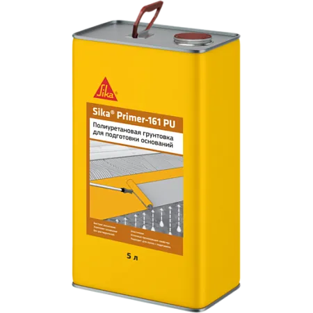 Sika Primer-161 PU грунтовка полиуретановая для подготовки оснований Sika Primer-161 PU грунтовка полиуретановая для подготовки оснований недорого с доставкой