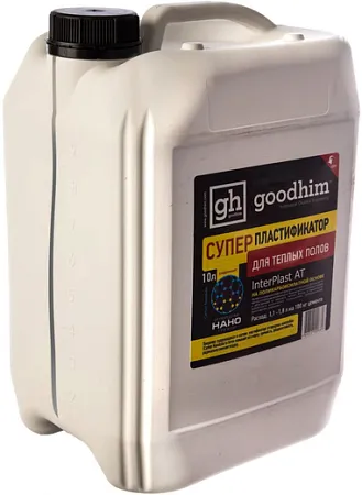 Goodhim Interplast AT суперпластификатор для теплых полов Goodhim Interplast AT суперпластификатор для теплых полов