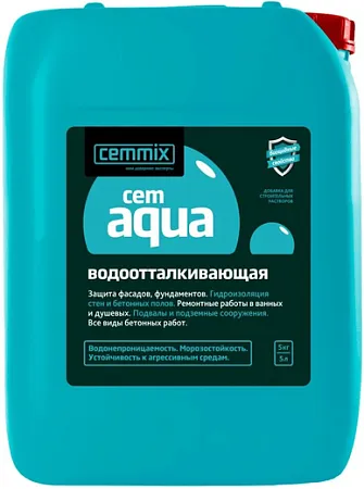 Cemmix Cemaqua Водоотталкивающая добавка для строительных растворов Cemmix Cemaqua Водоотталкивающая добавка для строительных растворов недорого с доставкой