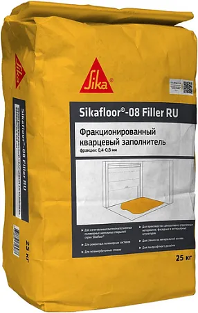 Sika Sikafloor-08 Filler RU фракционированный кварцевый заполнитель Sika Sikafloor-08 Filler RU фракционированный кварцевый заполнитель недорого с доставкой