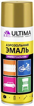 Ultima эмаль аэрозольная универсальная металлик Ultima эмаль аэрозольная универсальная металлик недорого с доставкой