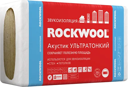 Rockwool Акустик Ультратонкий звукоизоляция Rockwool Акустик Ультратонкий звукоизоляция недорого с доставкой