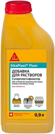 Sika Sikaplast Floor добавка для растворов суперпластификатор Sika Sikaplast Floor добавка для растворов суперпластификатор