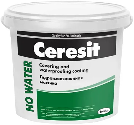 Ceresit No Water гидроизоляционная мастика Ceresit No Water гидроизоляционная мастика