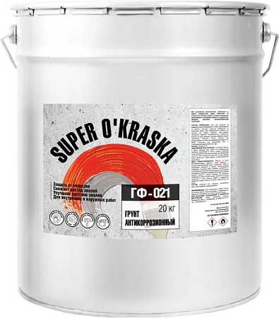 Super Okraska ГФ-021 грунт антикоррозионный Super Okraska ГФ-021 грунт антикоррозионный недорого с доставкой