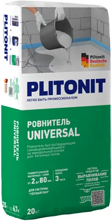 Плитонит Universal МН ровнитель быстротвердеющий самовыравнивающийся Плитонит Universal МН ровнитель быстротвердеющий самовыравнивающийся недорого с доставкой
