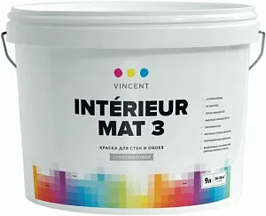 Vincent Interieur Mat 3 краска для стен и обоев недорого с доставкой