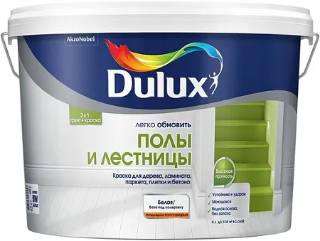 Dulux Легко Обновить Полы и Лестницы краска для дерева, ламината, паркета, плитки и бетона Dulux Легко Обновить Полы и Лестницы краска для дерева, ламината, паркета, плитки и бетона