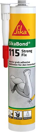 Sika Sikabond-115 Strong Fix высокопрочный клей для внутренней отделки Sika Sikabond-115 Strong Fix высокопрочный клей для внутренней отделки недорого с доставкой