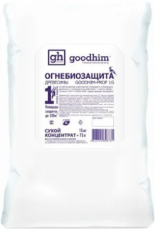 Goodhim Prof 1G огнебиозащита древесины сухой концентрат Goodhim Prof 1G огнебиозащита древесины сухой концентрат недорого с доставкой