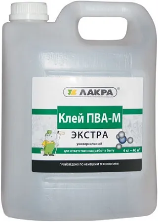 Лакра ПВА-М Экстра клей универсальный Лакра ПВА-М Экстра клей универсальный
