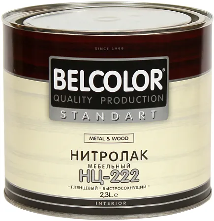 Belcolor Standart НЦ-222 Metal & Wood нитролак мебельный Belcolor Standart НЦ-222 Metal & Wood нитролак мебельный
