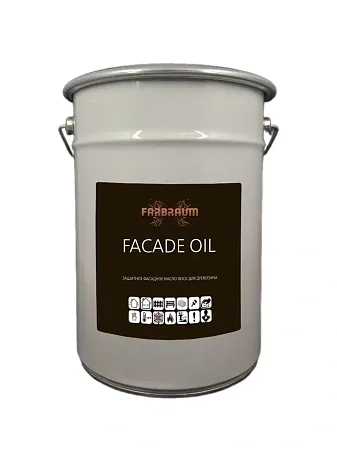 FARBRAUM FAСADE OIL Защитное фасадное масло-воск для древесины FARBRAUM FAСADE OIL Защитное фасадное масло-воск для древесины недорого с доставкой