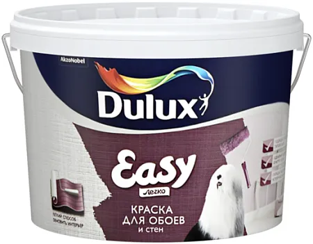 Dulux Easy краска для обоев и стен Dulux Easy краска для обоев и стен