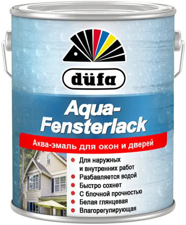 Dufa Aqua-Fensterlack аква-эмаль для окон Dufa Aqua-Fensterlack аква-эмаль для окон