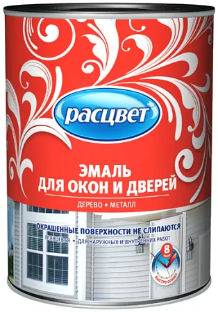 Расцвет эмаль для окон и дверей Расцвет эмаль для окон и дверей
