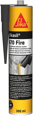 Sika Sikasil 670 Fire огнестойкий шовный герметик Sika Sikasil 670 Fire огнестойкий шовный герметик