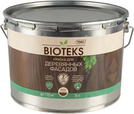 Текс Bioteks краска для деревянных фасадов Текс Bioteks краска для деревянных фасадов недорого с доставкой
