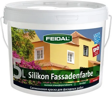 Feidal Silikon Fassadenfarbe силиконовая краска для фасадных работ Feidal Silikon Fassadenfarbe силиконовая краска для фасадных работ недорого с доставкой