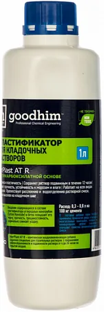 Goodhim Interplast AT R Летний пластификатор для кладочных растворов Goodhim Interplast AT R Летний пластификатор для кладочных растворов