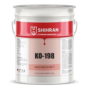 Shihran Атмосферостойкая эмаль КО-198 по металлу Shihran Атмосферостойкая эмаль КО-198 по металлу недорого с доставкой